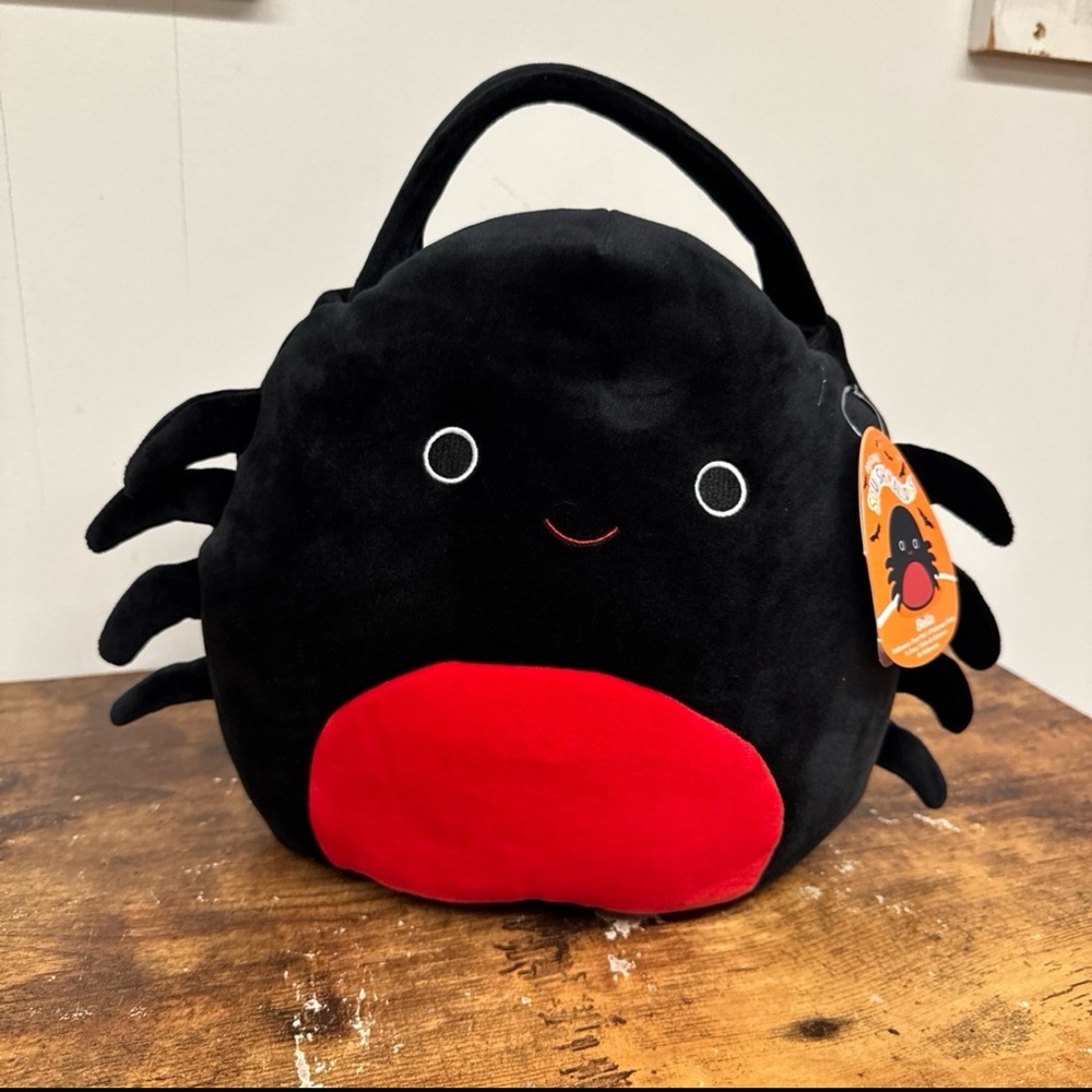 Squishmallows Original Bella The Spider Treat Pail